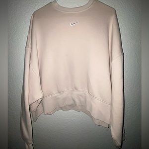 Cream Nike crewneck